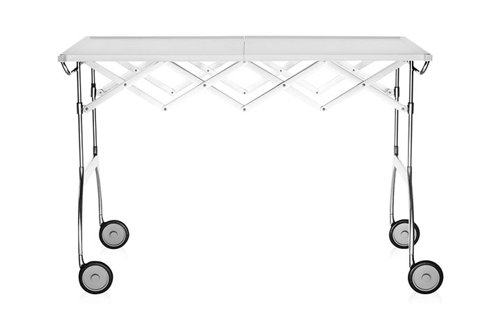 Battista Fold Extendible Table by Kartell Furniture Tables Battista Fold Extendible Table by Kartell Furniture Tables